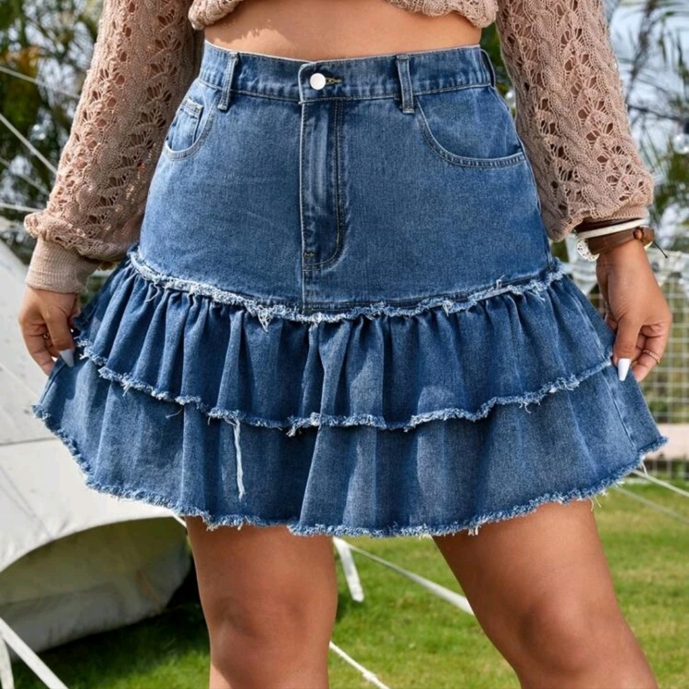 Denim Skirt